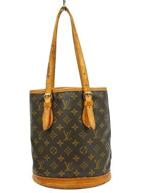 LOUIS VUITTON MONOGRAM BUCKET PM TOTE BAG